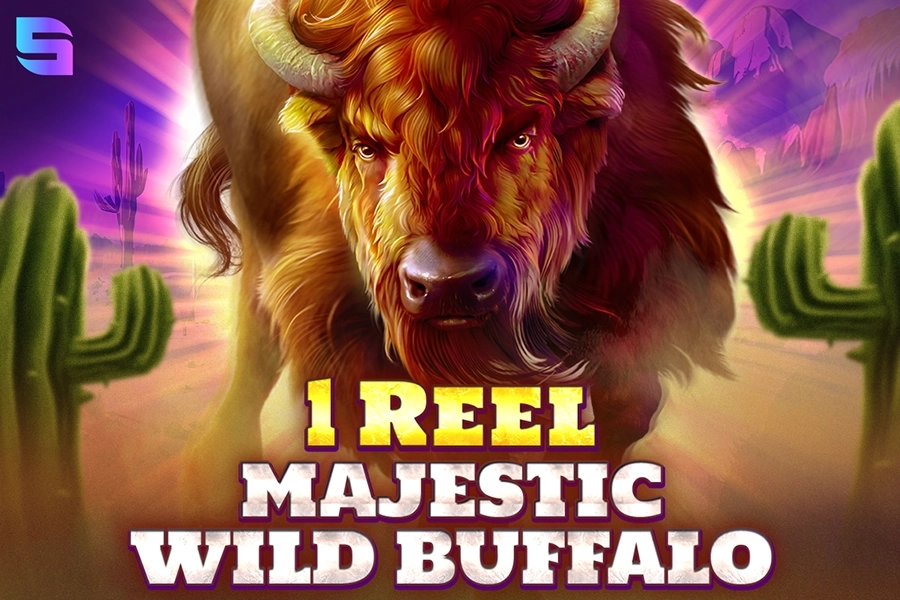 1 Reel Majestic Wild Buffalo slot artwork