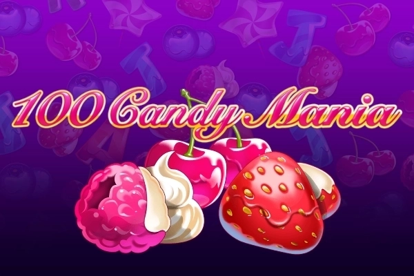 100 Candy Mania slot artwork