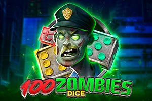 100 Zombies Dice slot artwork