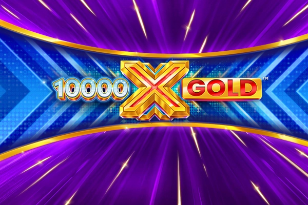 10,000 X Gold slot artwork