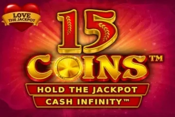 15 Coins Love the Jackpot slot artwork