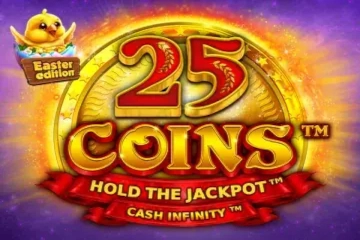 25 Coins Easter Edition slot artwork