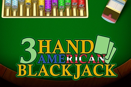 3 Hand American Blackjack slot artwork