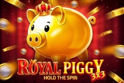 3x3 Royal Piggy: Hold The Spin slot artwork