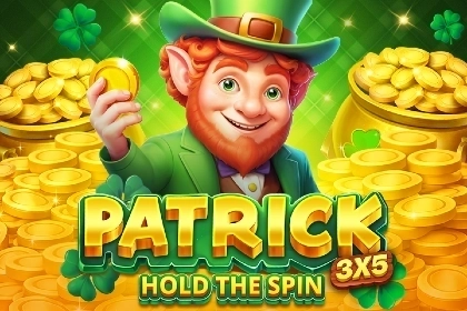 3x5 Patrick: Hold the Spin slot artwork