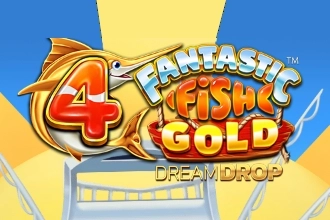 4 Fantastic Fish Gold Dream Drop slot artwork