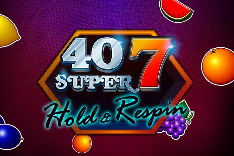 40 Super 7 Hold & Respin slot artwork