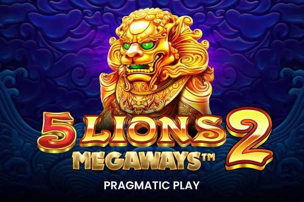 5 Lions Megaways 2 slot artwork
