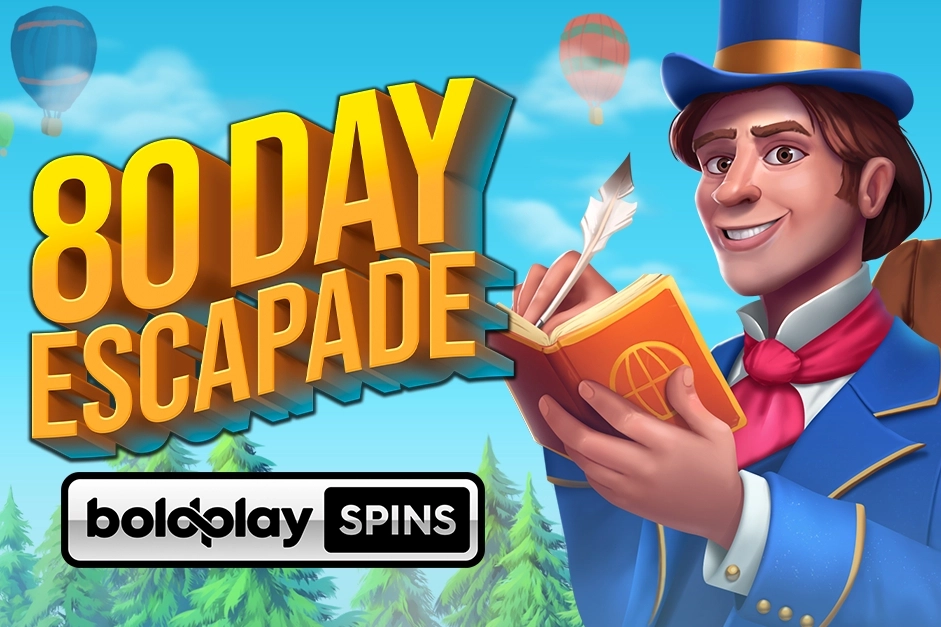 80 Day Escapade slot artwork