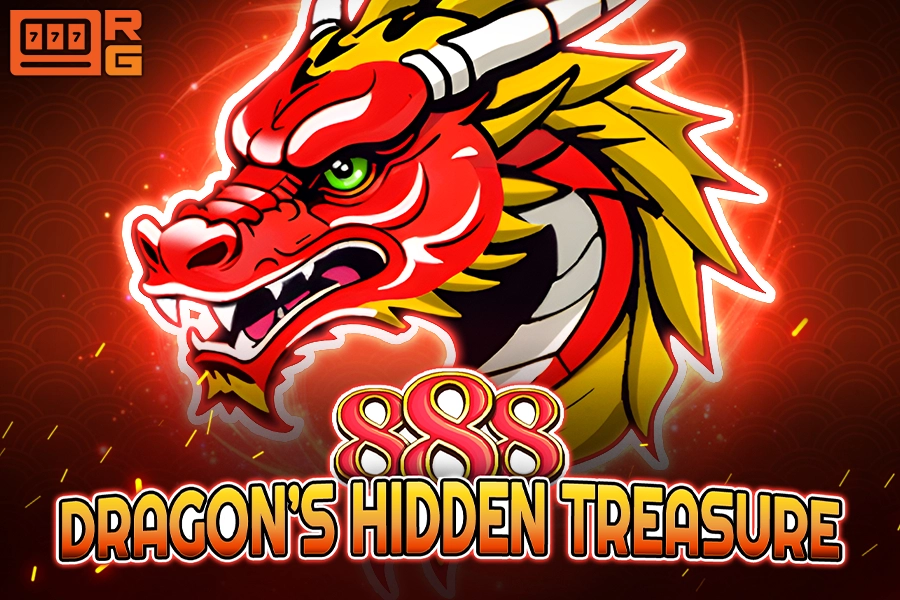 888 - Dragon's Hidden Treasure slot artwork
