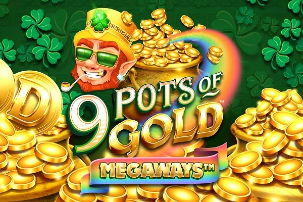 9 Pots of Gold Megaways slot artwork