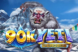90k Yeti Gigablox slot artwork