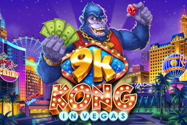 9k Kong in Vegas slot artwork