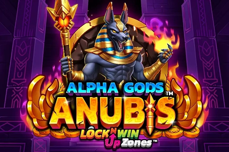 Alpha Gods Anubis slot artwork