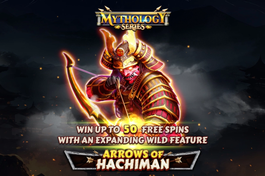 Arrows of Hachiman slot artwork