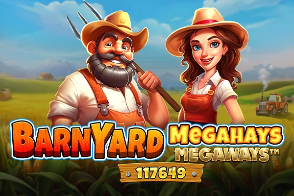 Barnyard Megahays Megaways slot artwork