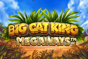 Big Cat King Megaways slot artwork