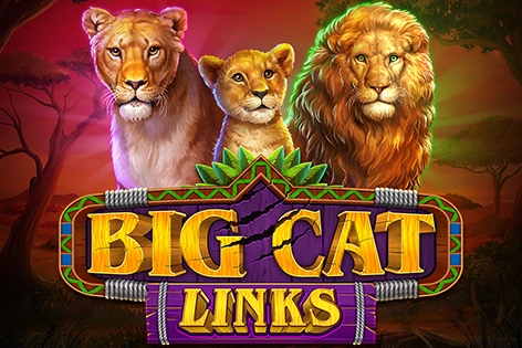 Big Cat Links slot artwork