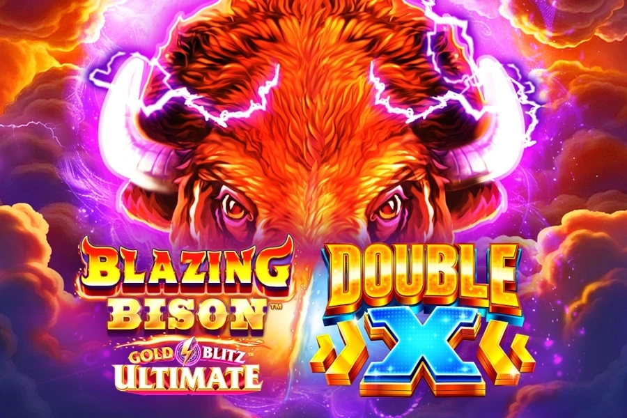 Blazing Bison Gold Blitz Ultimate Double X slot artwork