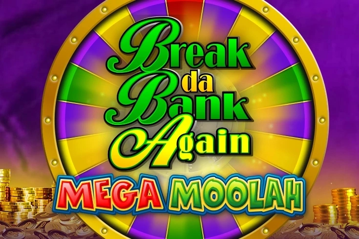 Break Da Bank Again Mega Moolah slot artwork