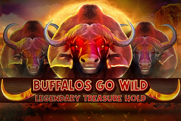 Buffalos Go Wild slot artwork