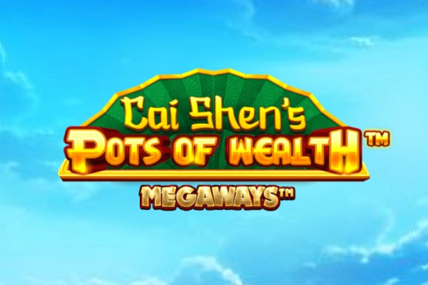 Cai Shen's Pots of Wealth Megaways slot artwork