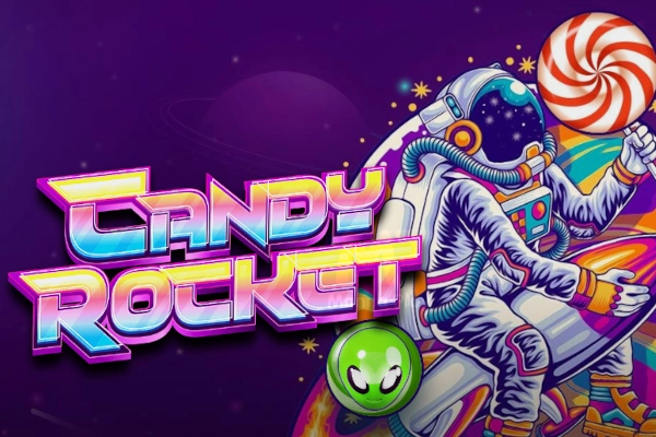 Candy Rocket slot artwork