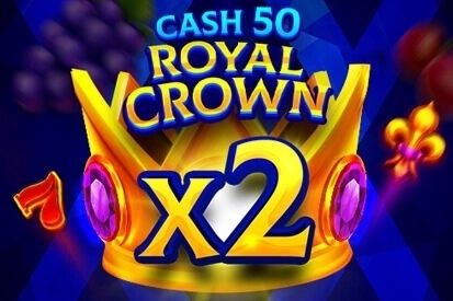 Cash 50 Royal Crown slot artwork