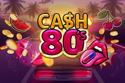 Cash 80's slot artwork