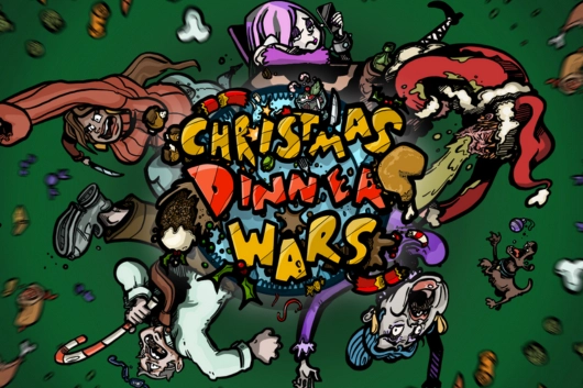 Christmas Dinner Wars slot artwork