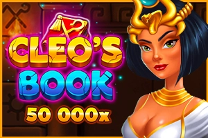 Cleo's Book slot artwork