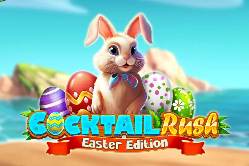 Cocktail Rush - Easter Edition slot artwork