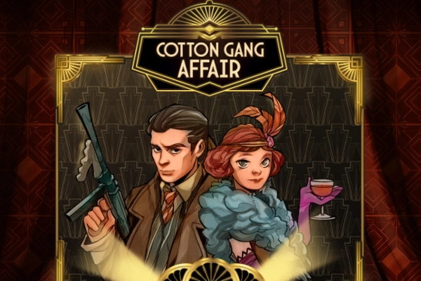 Cotton Gang Affair slot artwork