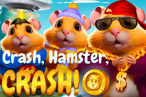 Crash, Hamster, Crash! slot artwork