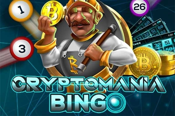 Cryptomania Bingo slot artwork