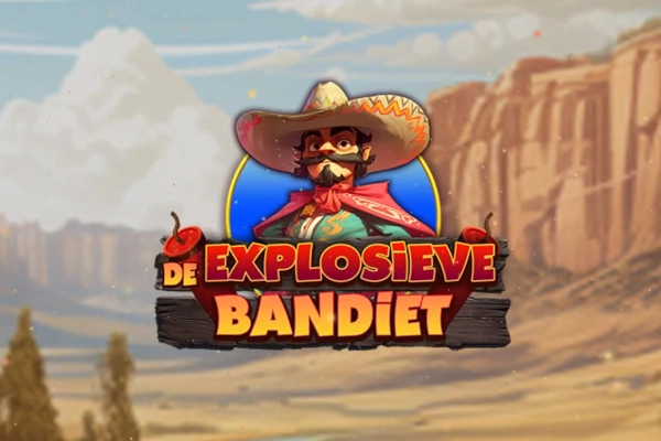 De Explosieve Bandiet slot artwork
