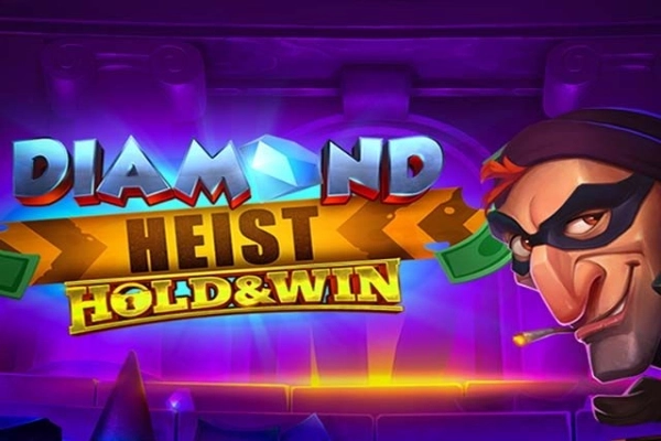 Diamond Heist: Hold & Win slot artwork