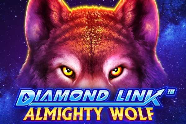 Diamond Link Almighty Wolf slot artwork