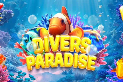 Divers Paradise slot artwork