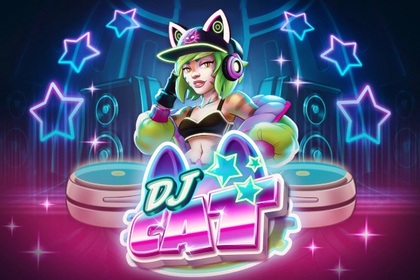 DJ Cat slot artwork