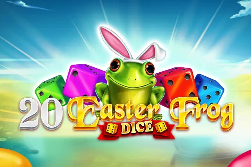 Easter Frog Dice slot artwork