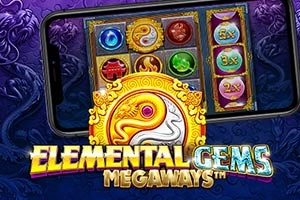 Elemental Gems Megaways slot artwork