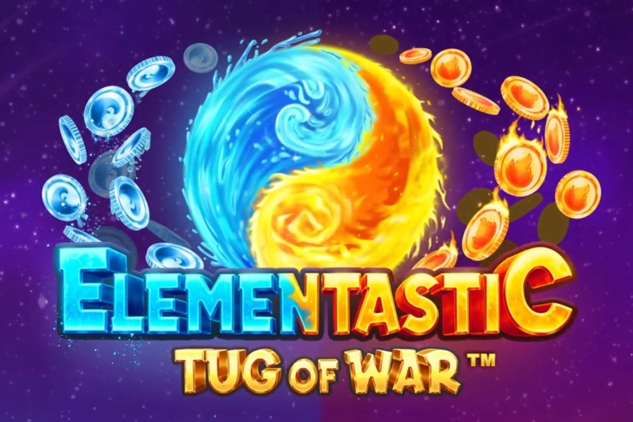 Elementastic Tug of War slot artwork