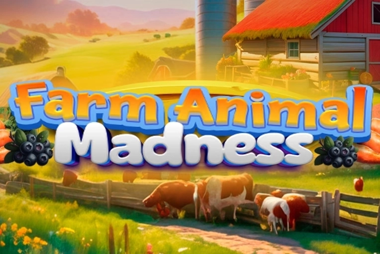Farm Animal Madness slot artwork
