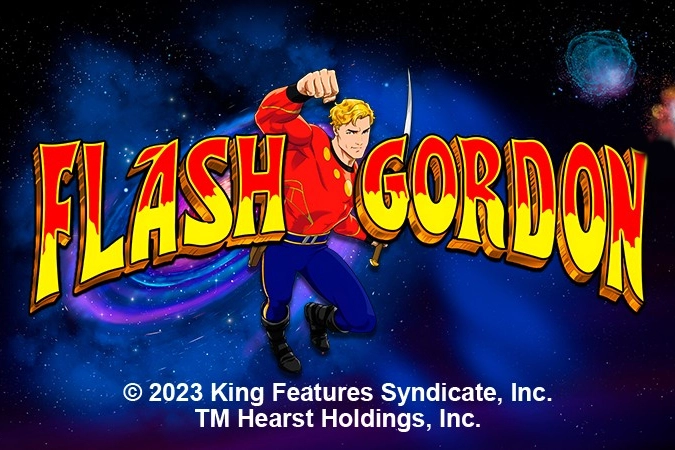 Flash Gordon slot artwork