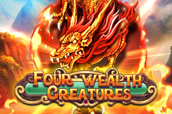 Four Wealth Creatures slot artwork