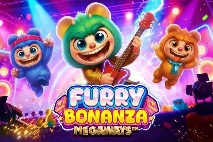 Furry Bonanza Megaways slot artwork