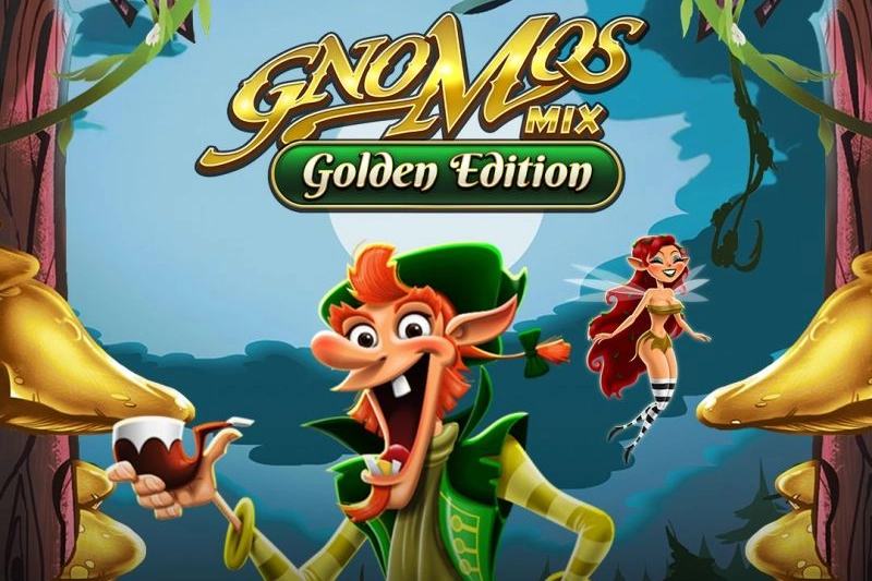 Gnomos Mix Golden Edition slot artwork