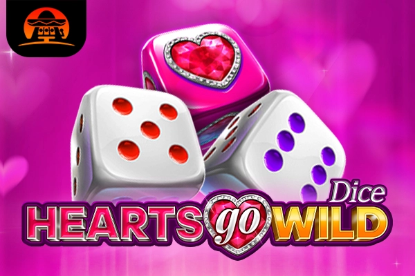 Hearts Go Wild Dice slot artwork