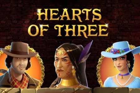 Hearts of Three slot artwork